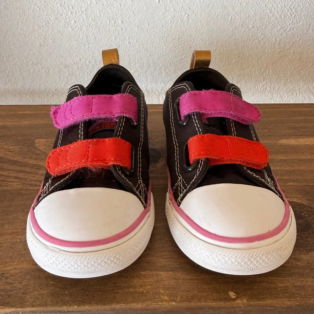 Converse Chuck Taylor All Star Easy On Low TD Willy Wonka Drip Toddler Size 9